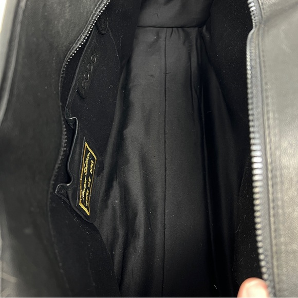 Coogi NWT Limited Edition (026 of 100) Black Leather Weekender Bag. - Picture 6 of 16